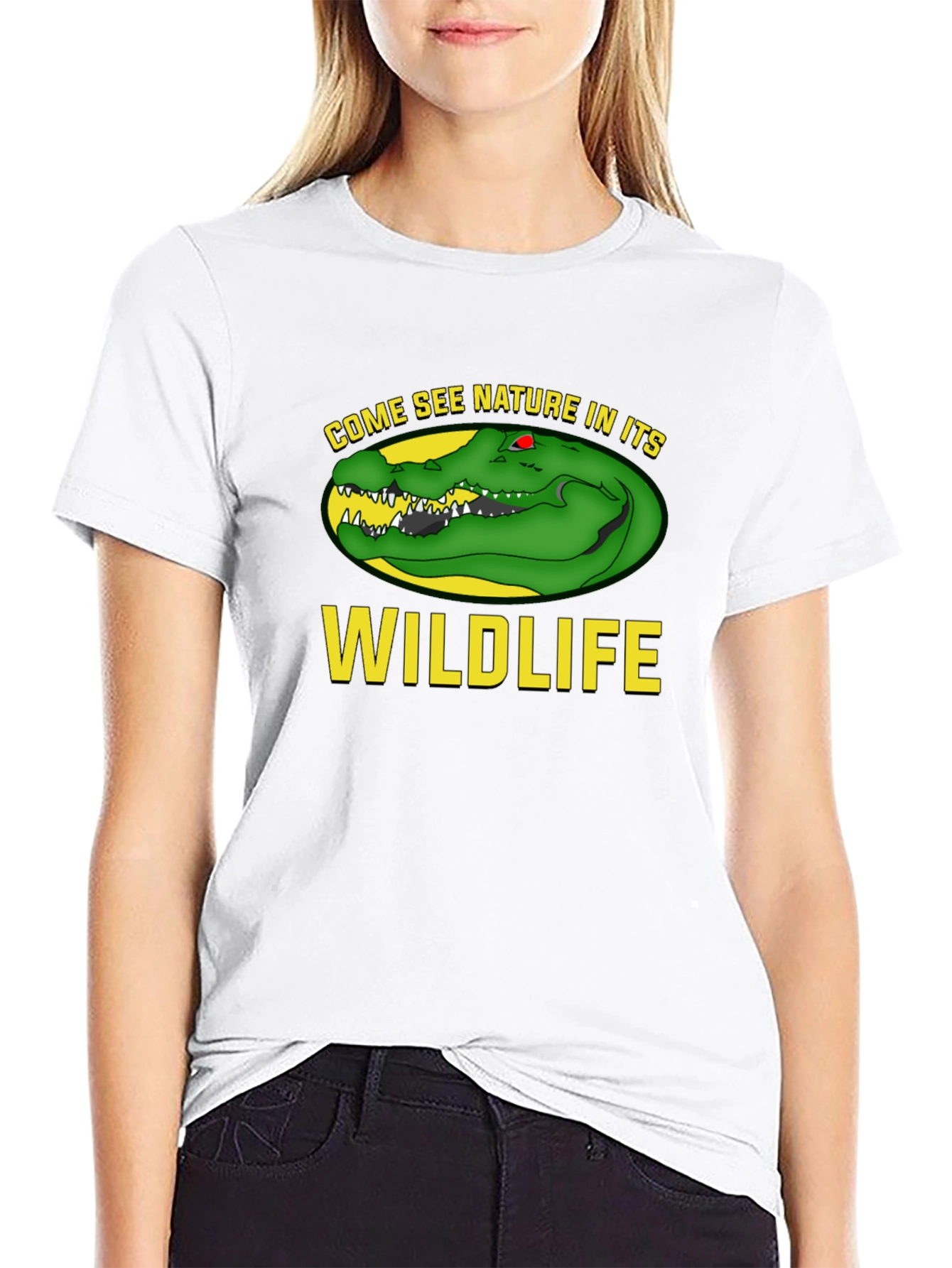 Come See Wildlife Black T-Shirt