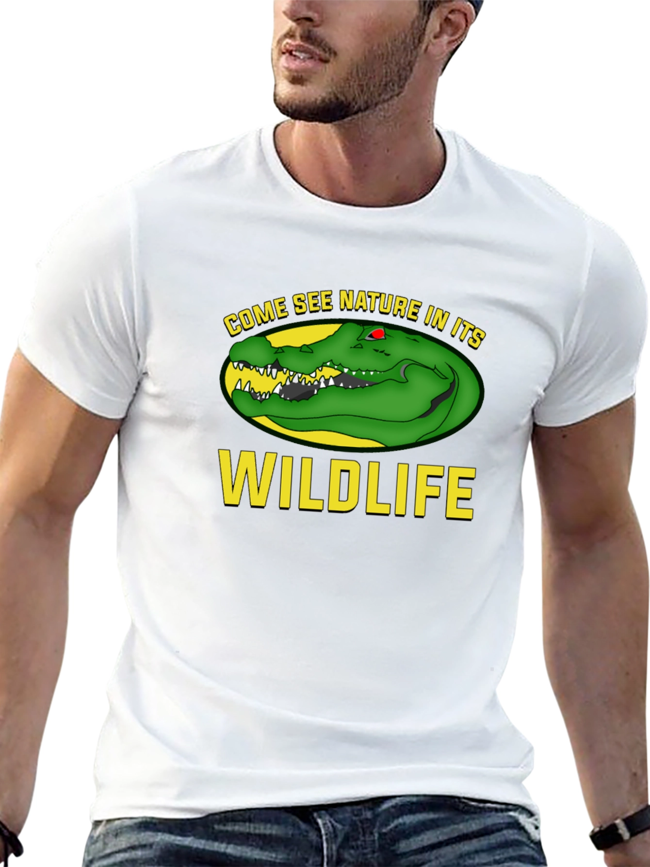 Come See Wildlife Black T-Shirt