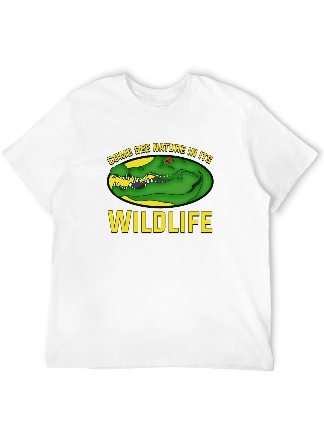 Come See Wildlife Black T-Shirt