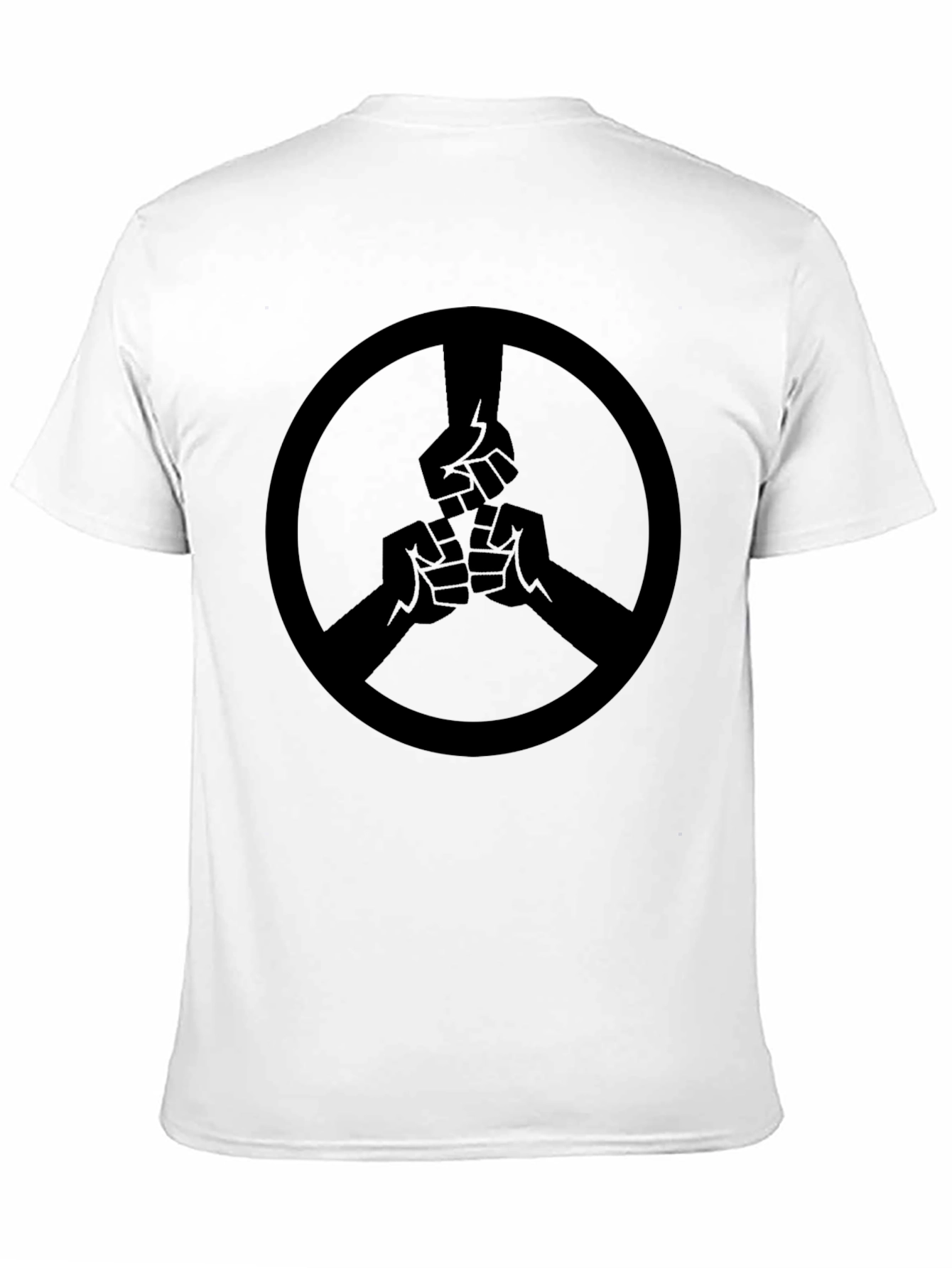 Unity Fist Circle Black T-Shirt