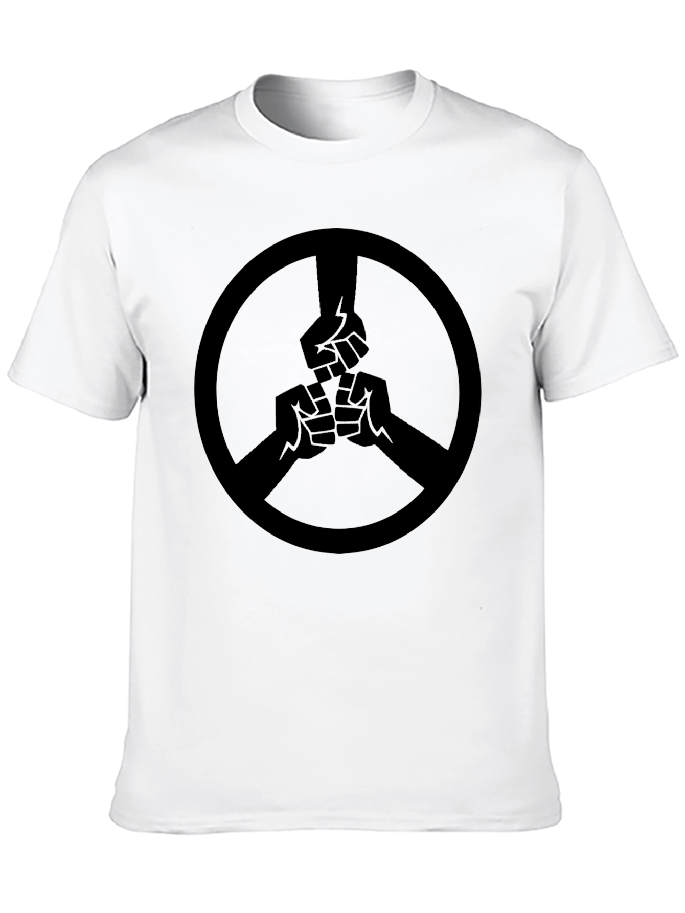 Unity Fist Circle Black T-Shirt