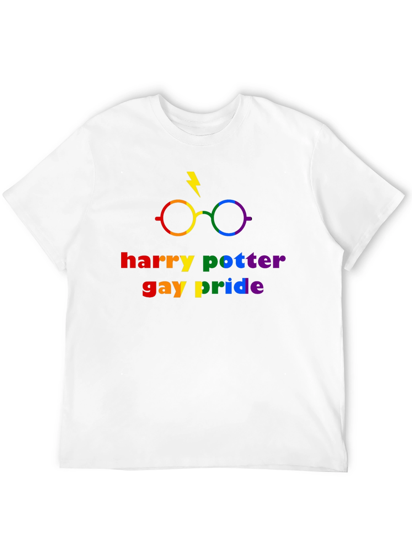 Harry Potter Gay Pride Rainbow T-Shirt