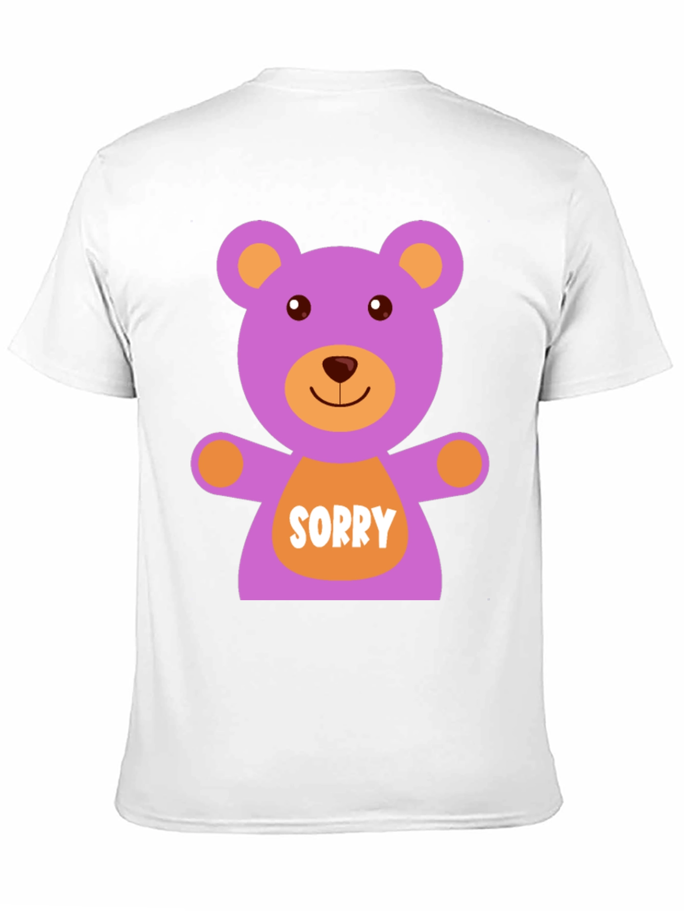Sorry Bear Graphic T-Shirt - Cute Apology Gift