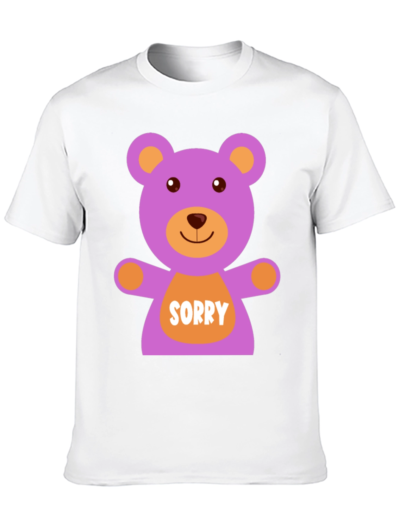 Sorry Bear Graphic T-Shirt - Cute Apology Gift