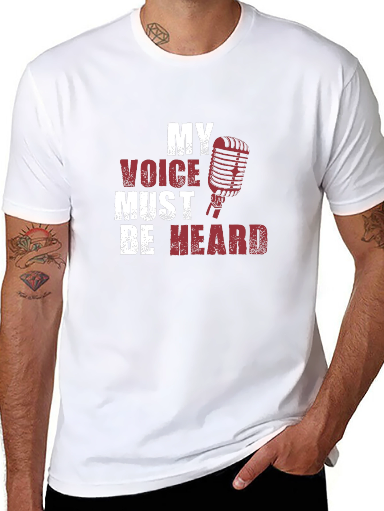 My Voice Must Be Heard Graphic T-Shirt