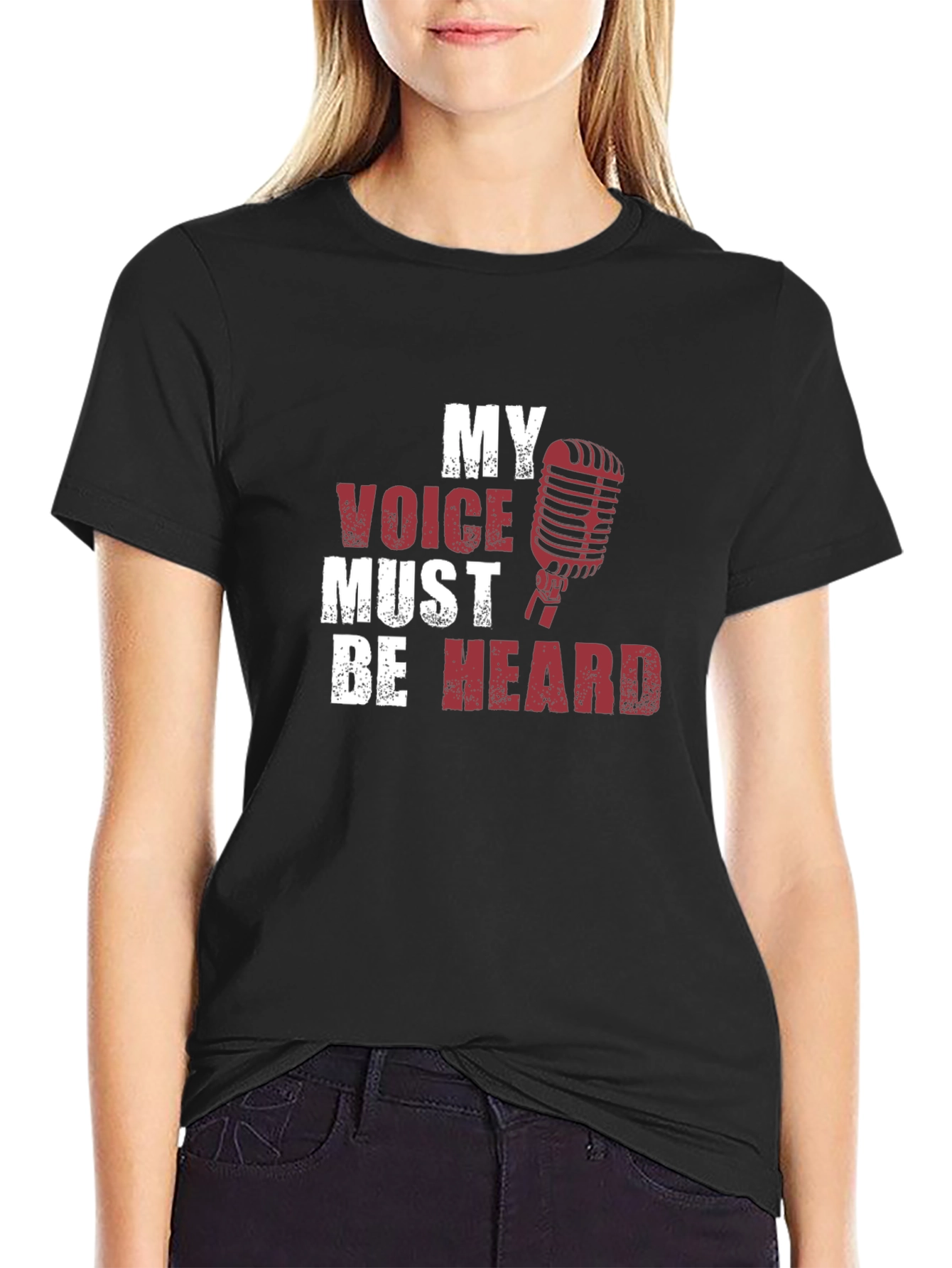 My Voice Must Be Heard Graphic T-Shirt