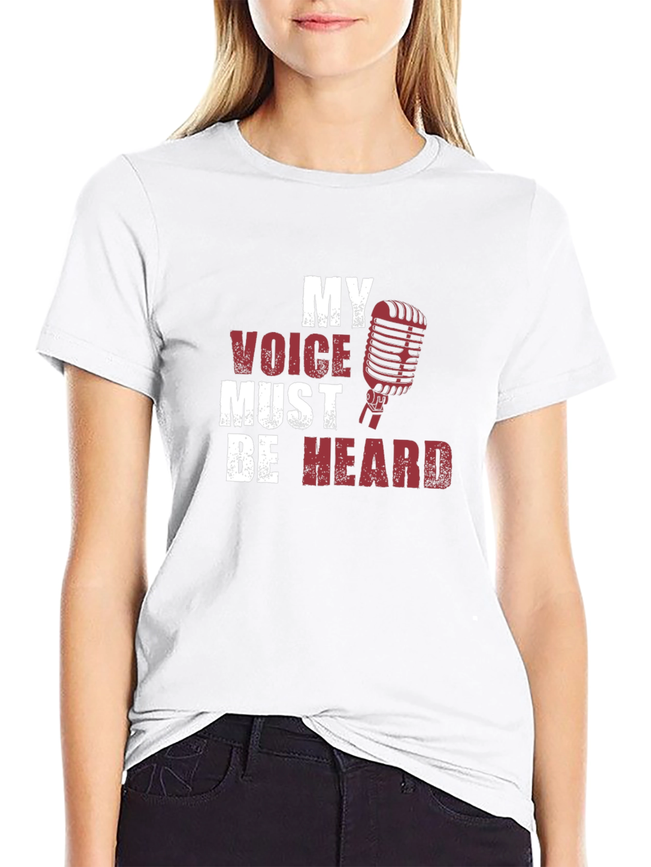My Voice Must Be Heard Graphic T-Shirt