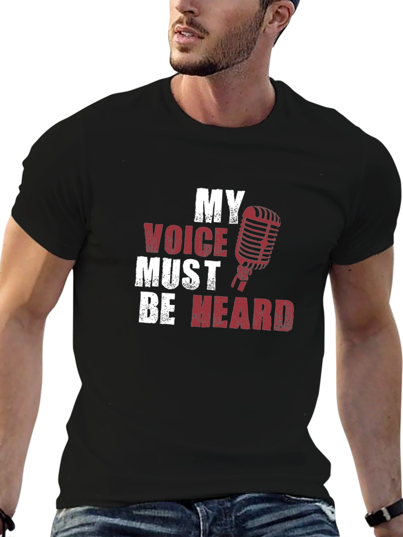 My Voice Must Be Heard Graphic T-Shirt