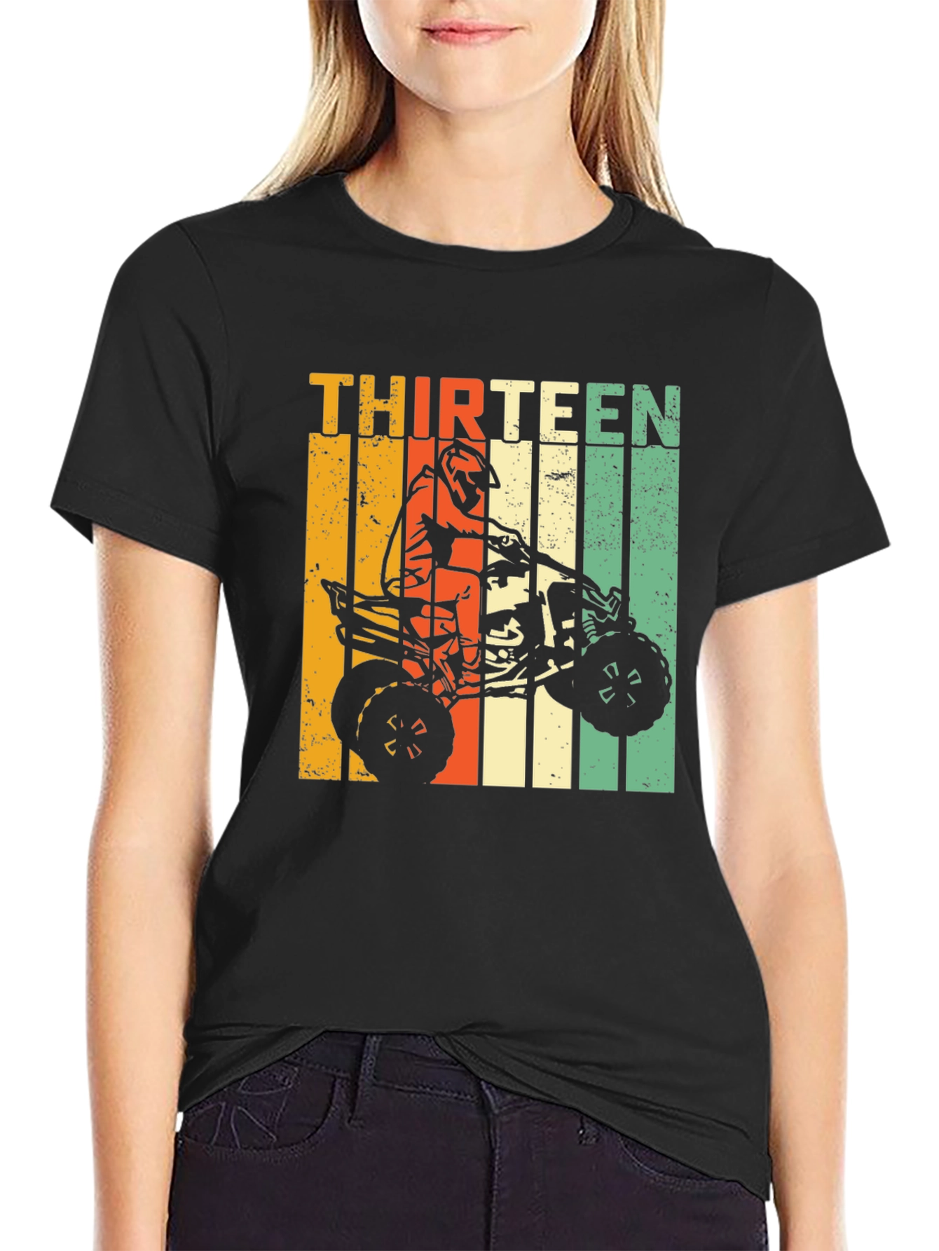 Thirteen ATV Rider Graphic T-Shirt