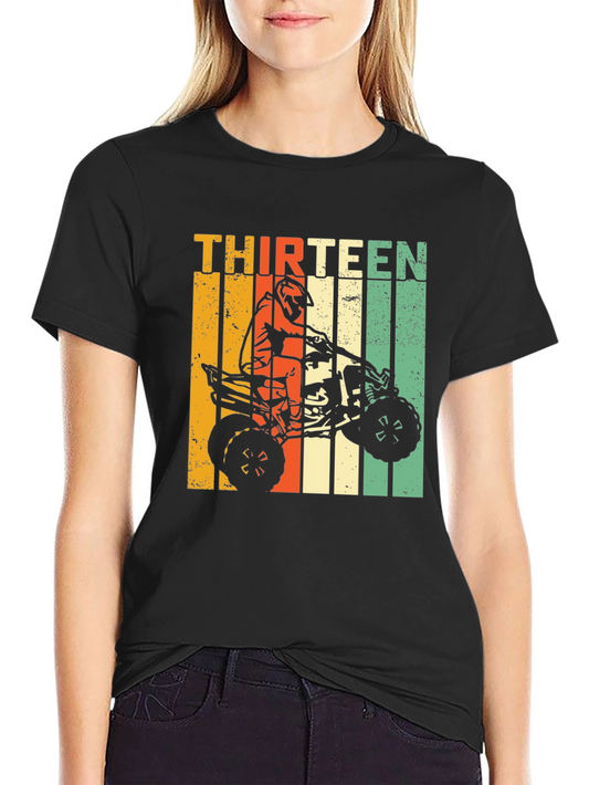 Thirteen ATV Rider Graphic T-Shirt
