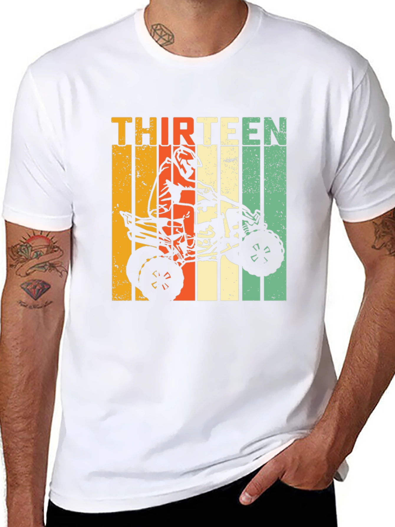 Thirteen ATV Rider Graphic T-Shirt