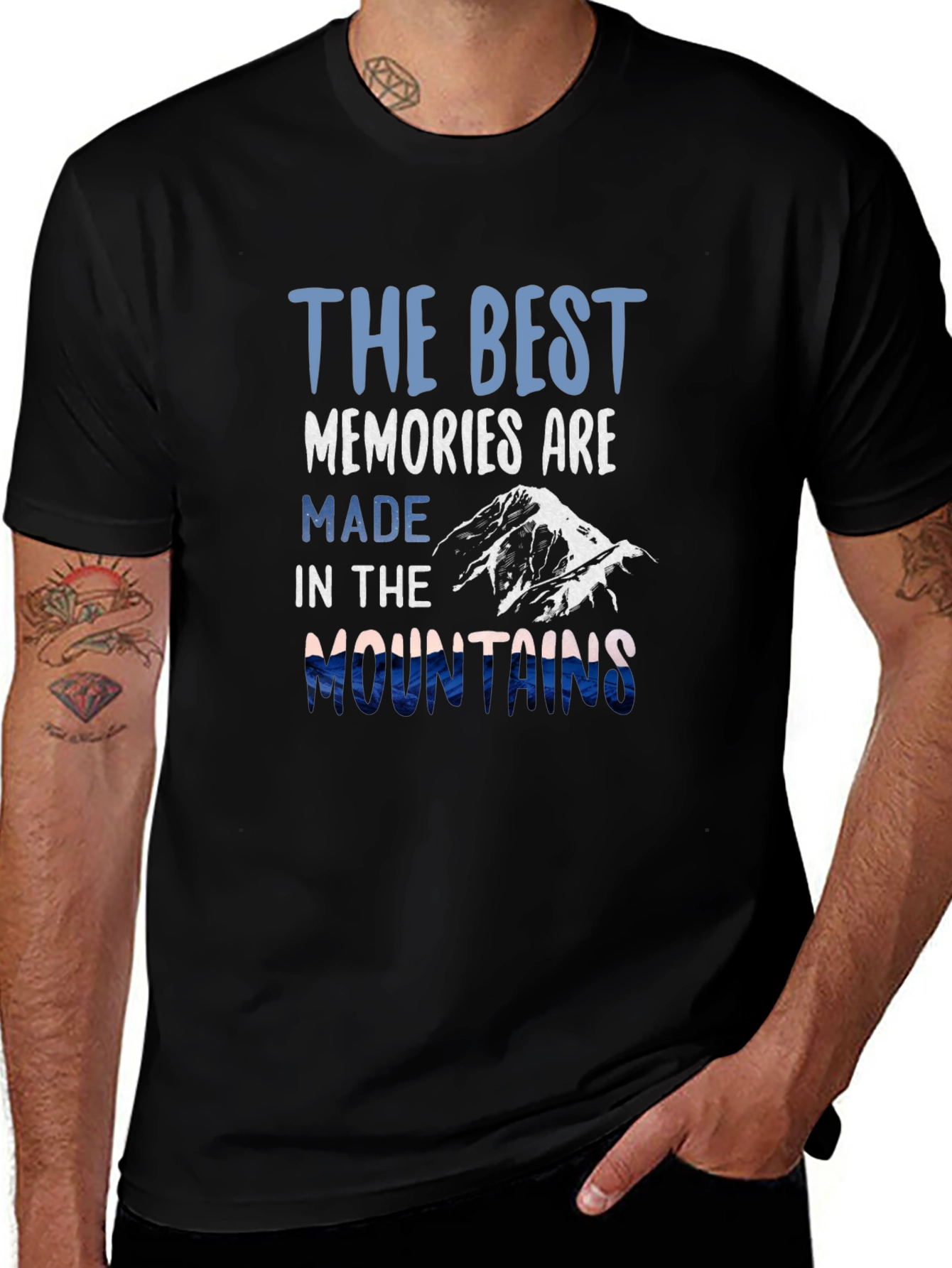 Mountains Memories Graphic Tee