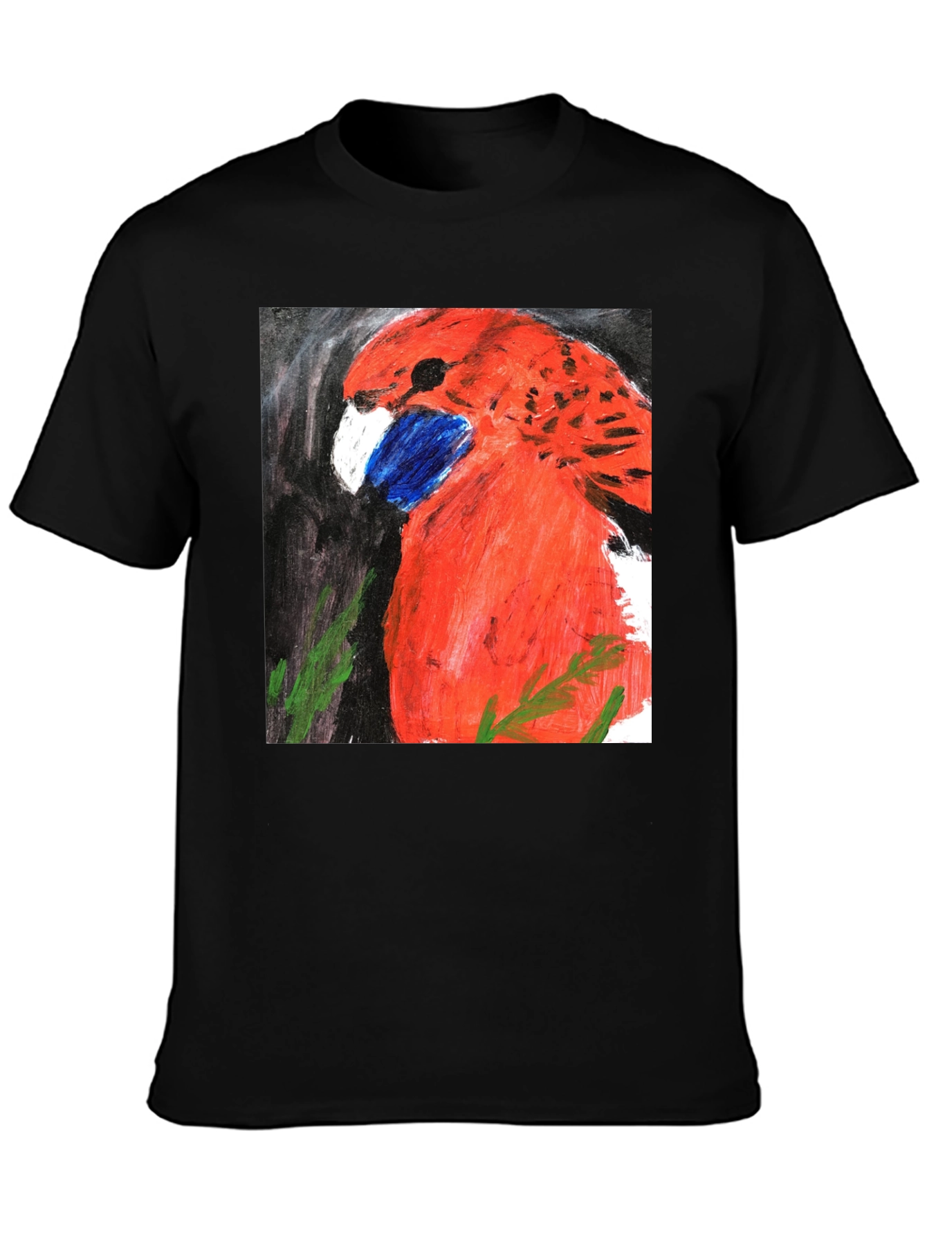 Red Bird Graphic T-Shirt