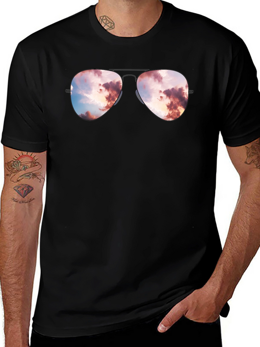 Sunset Reflection Aviator T-Shirt
