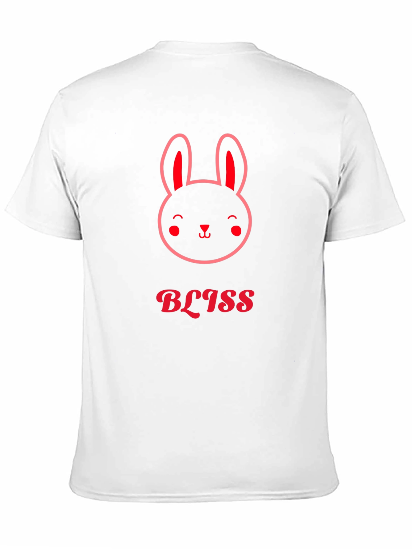 Bliss Bunny Black Graphic Tee
