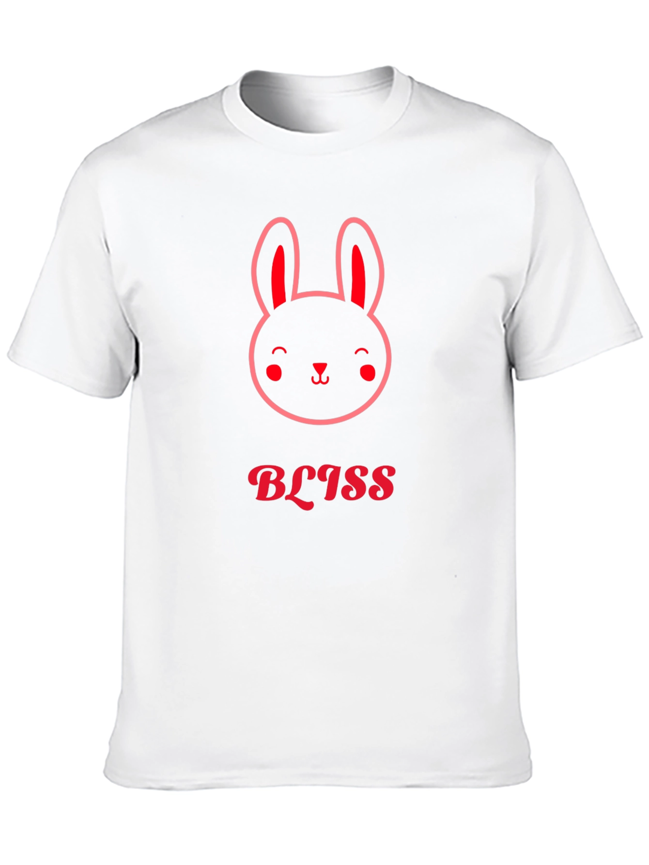 Bliss Bunny Black Graphic Tee