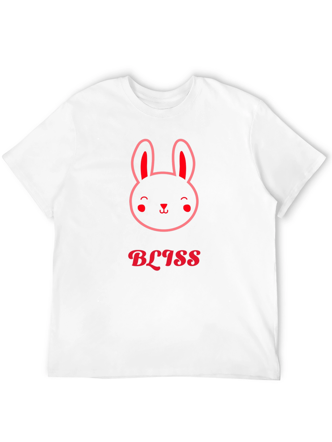 Bliss Bunny Black Graphic Tee