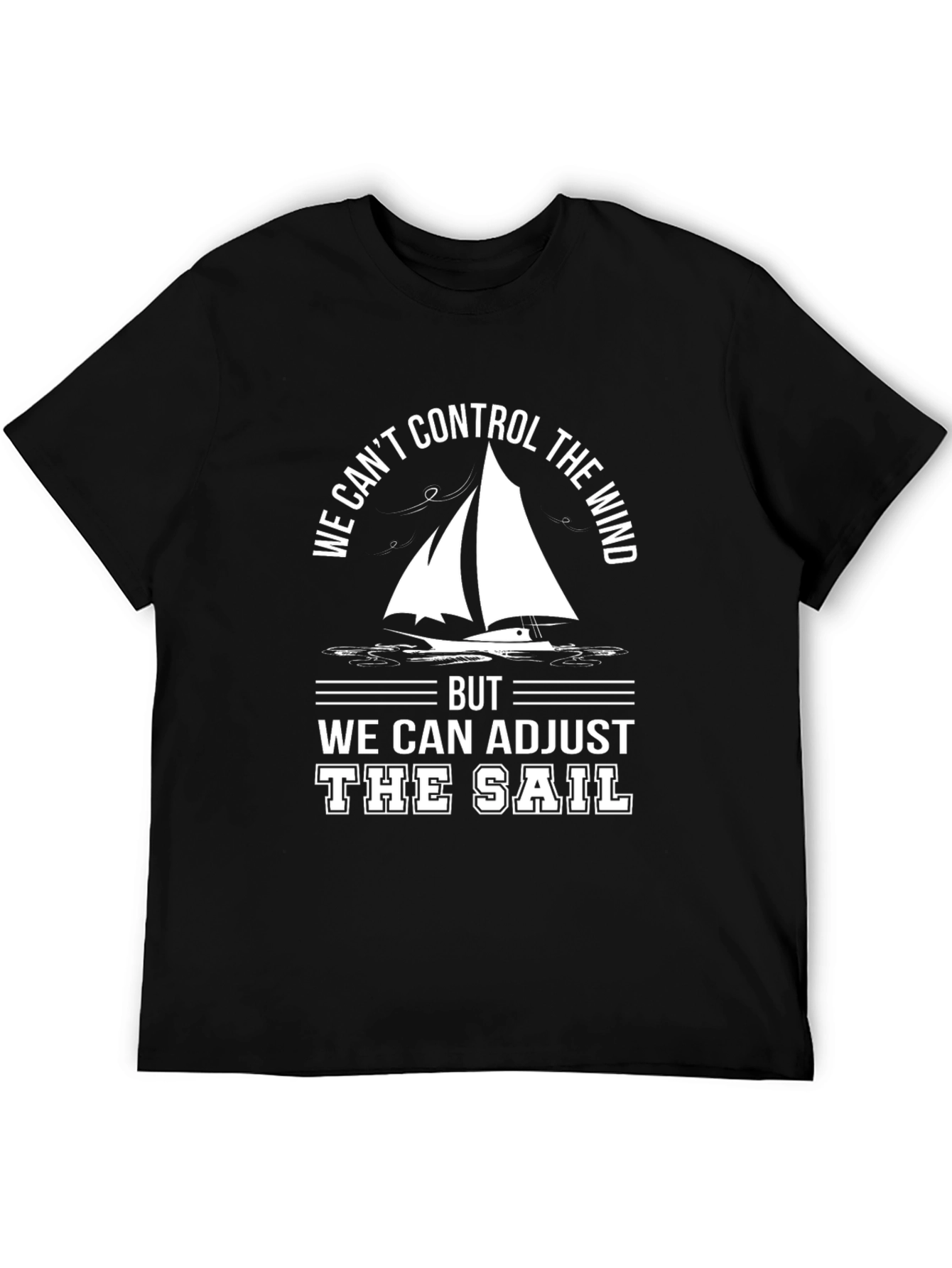 Sailing Wisdom Graphic Tee - Adjust the Sail