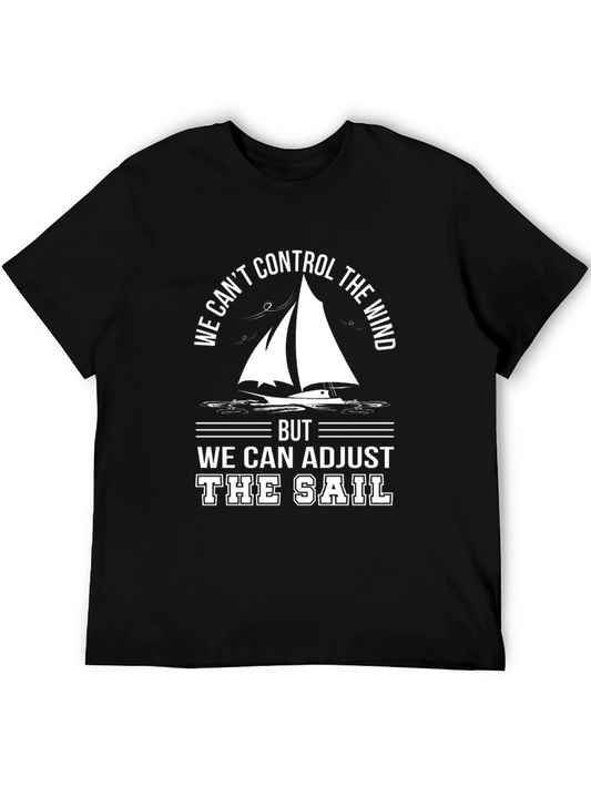 Sailing Wisdom Graphic Tee - Adjust the Sail