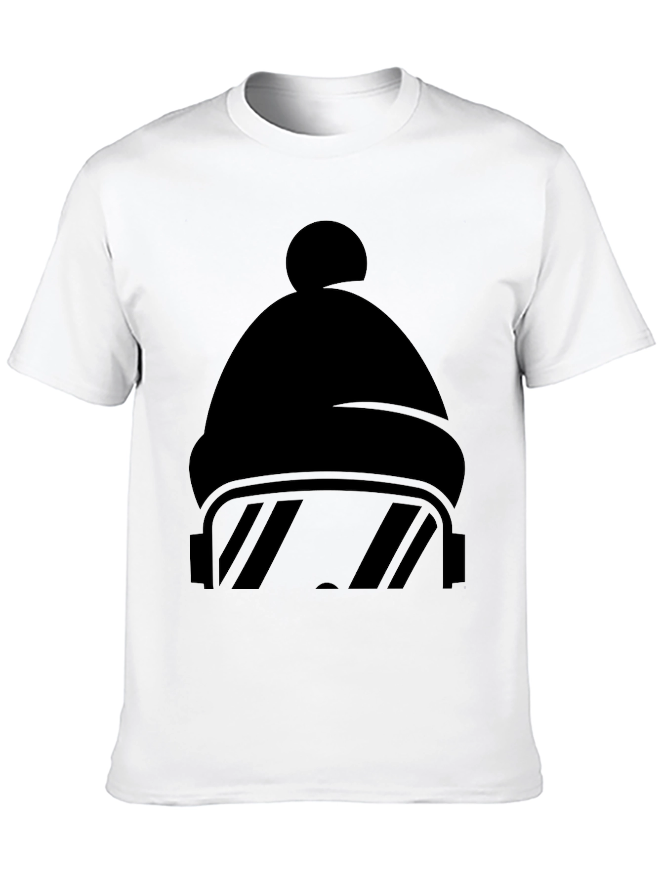 Black Ski Mask Graphic Tee