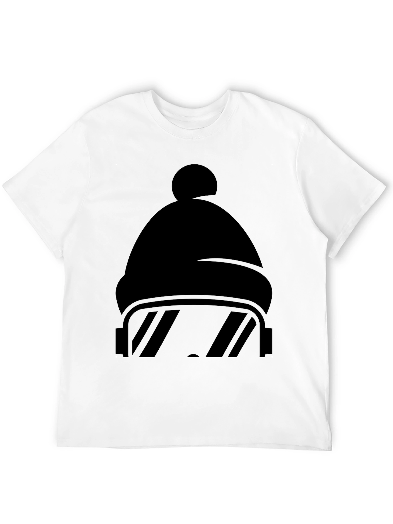 Black Ski Mask Graphic Tee