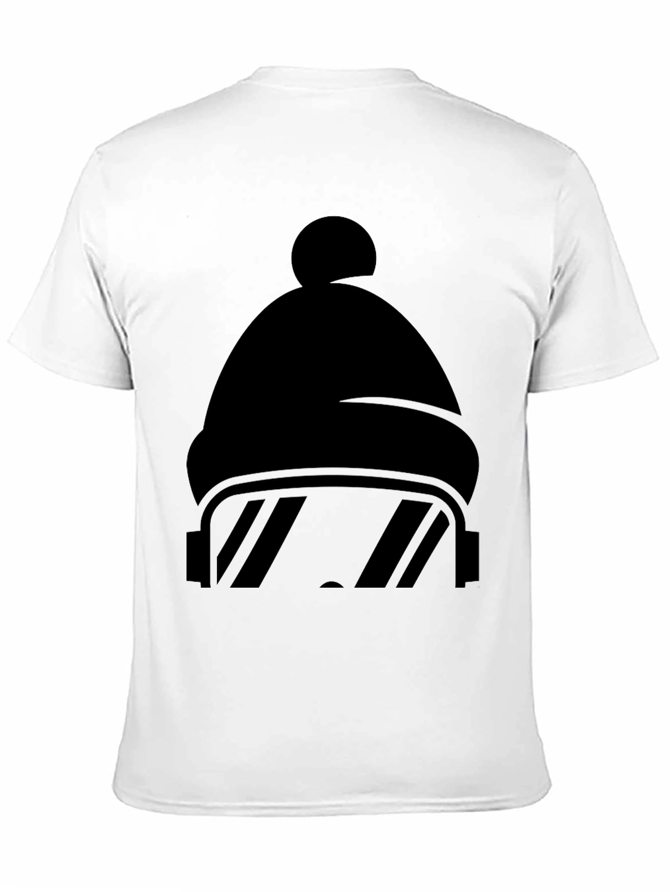 Black Ski Mask Graphic Tee