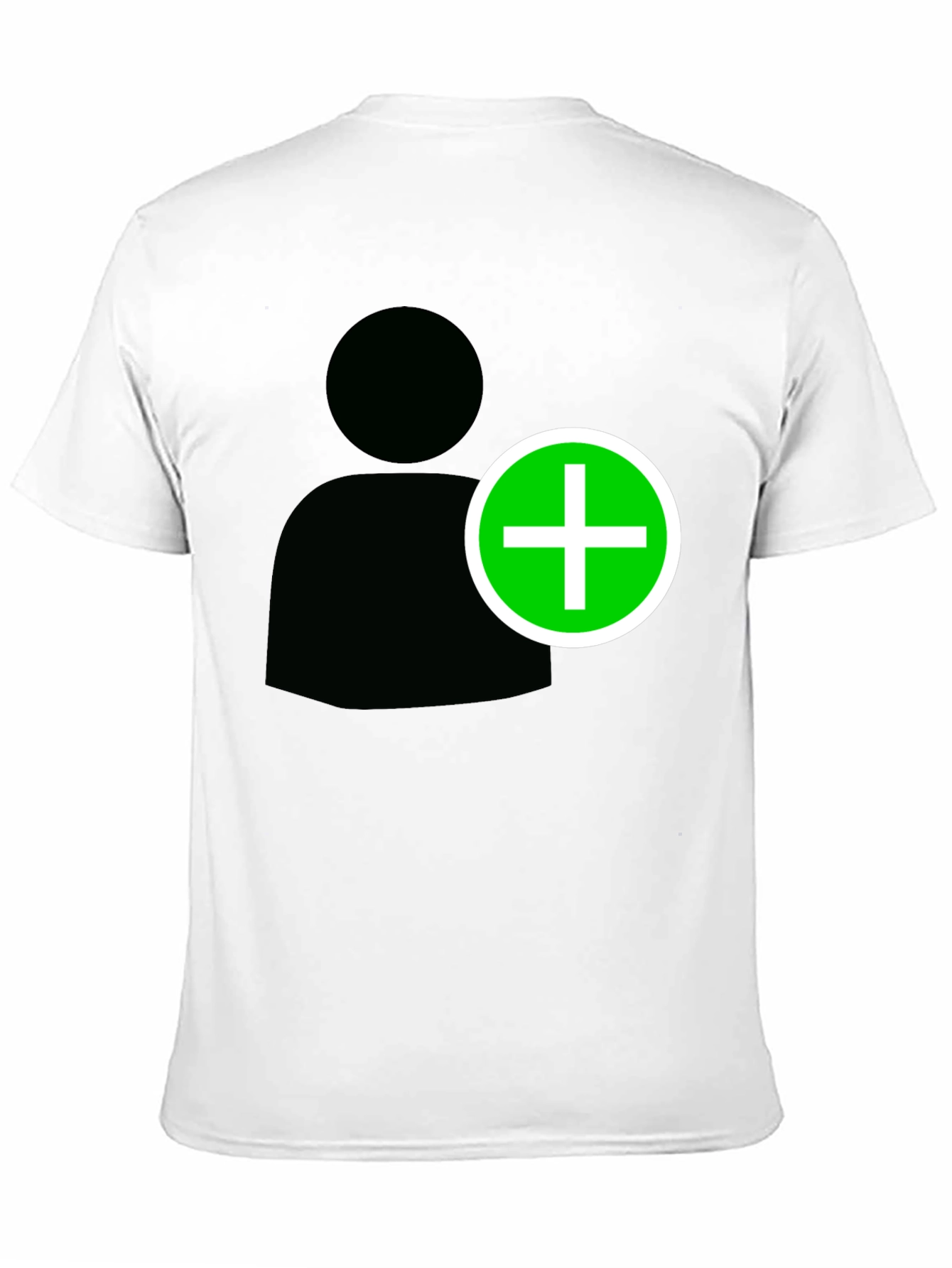 Add Contact Black T-Shirt