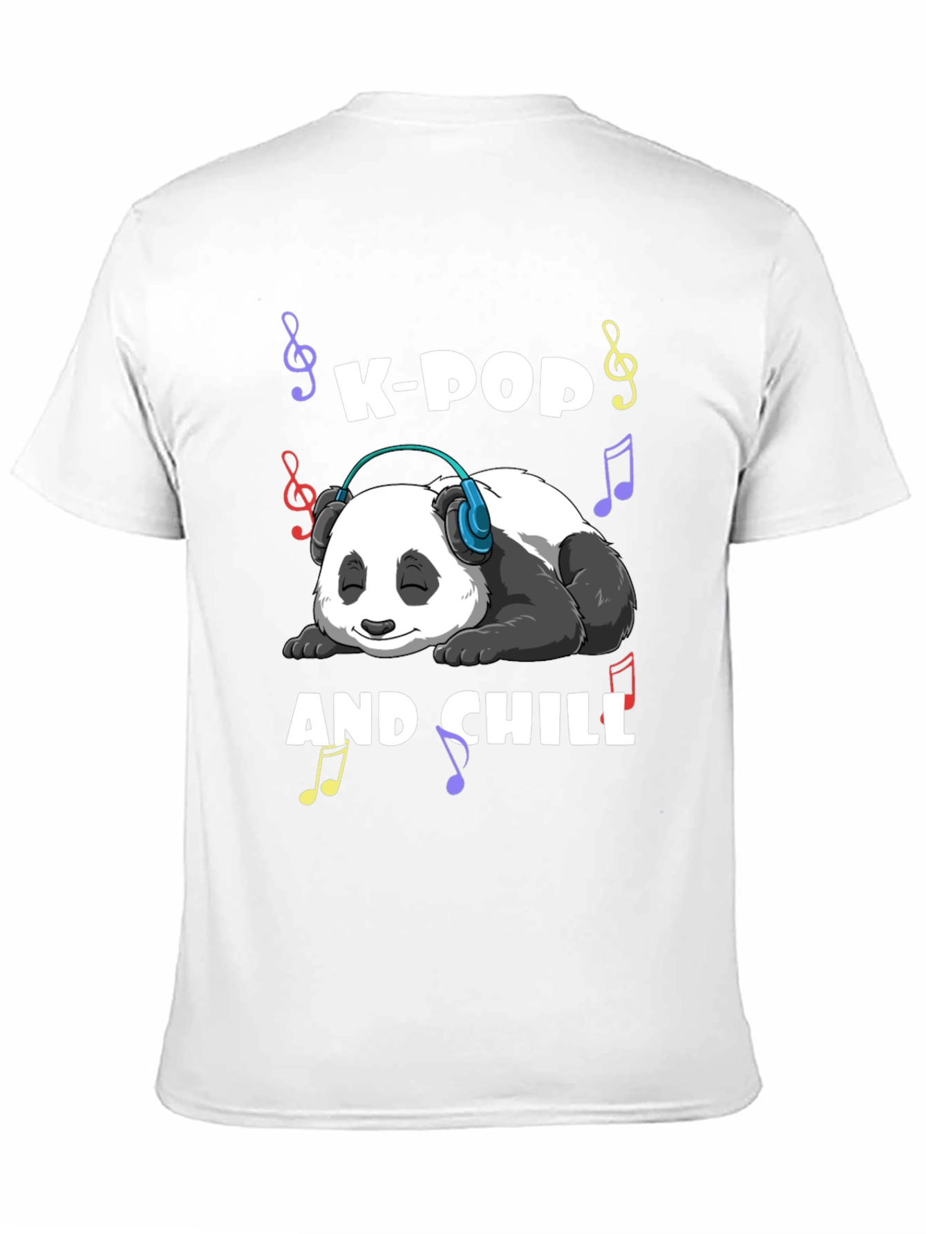 K-Pop and Chill Panda T-Shirt