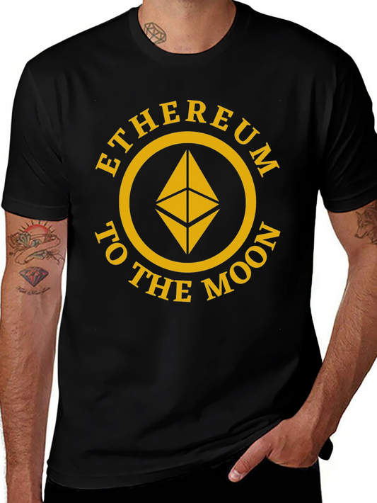 Ethereum to the Moon Crypto Tee