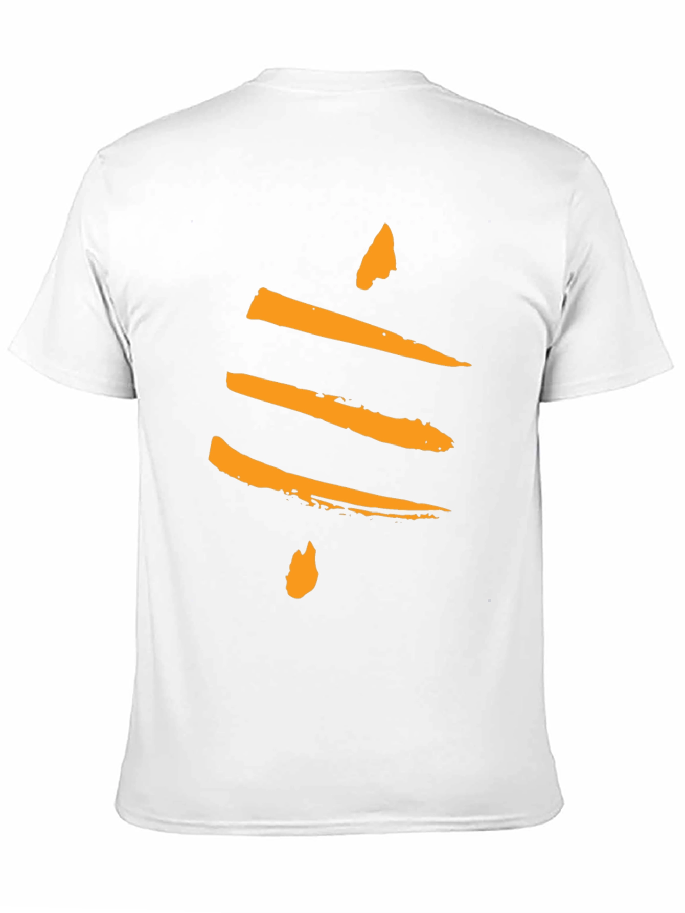 Abstract Brush Stroke Graphic Print T-Shirt