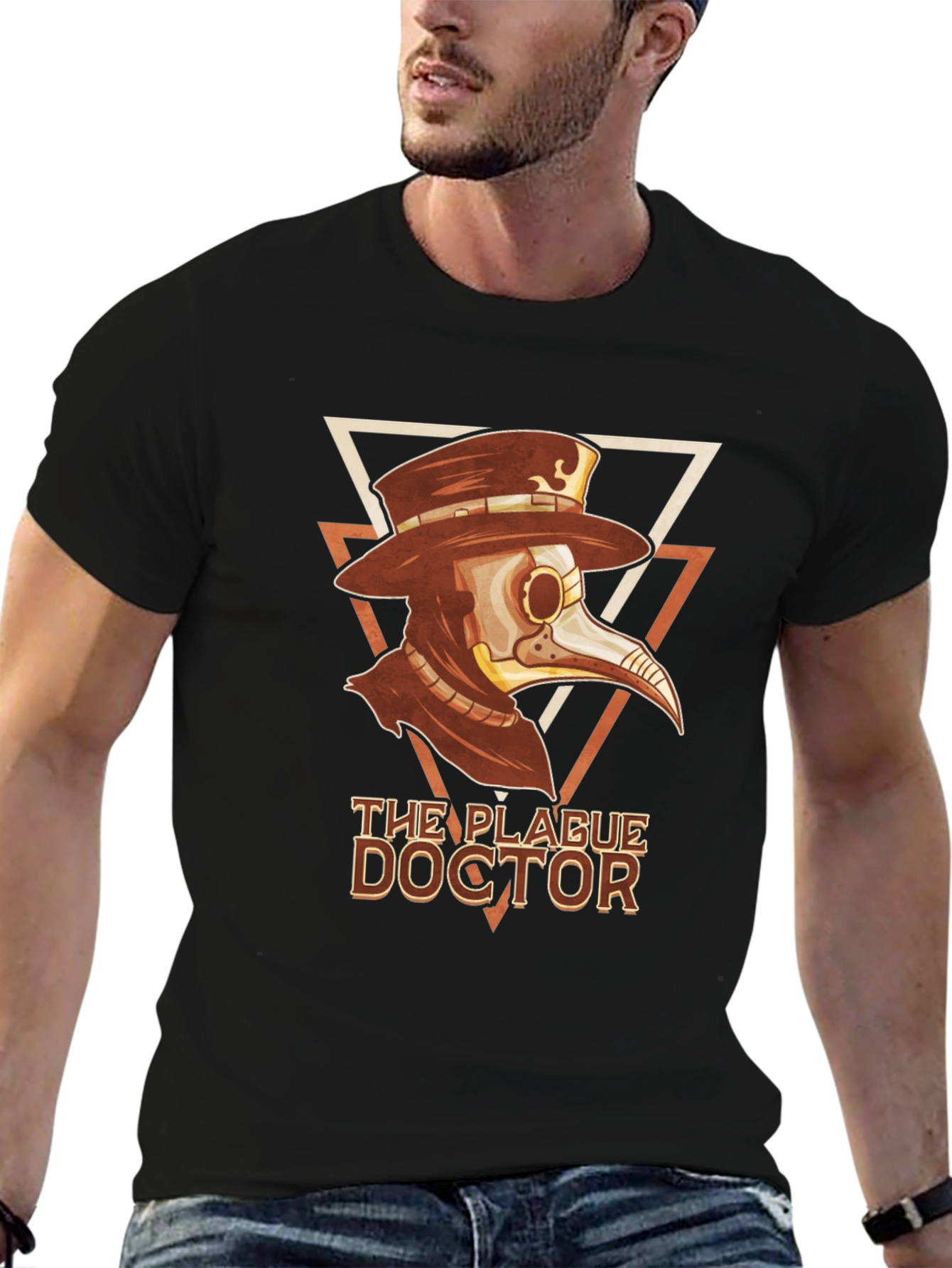 Plague Doctor T-Shirt - Unique Graphic Tee