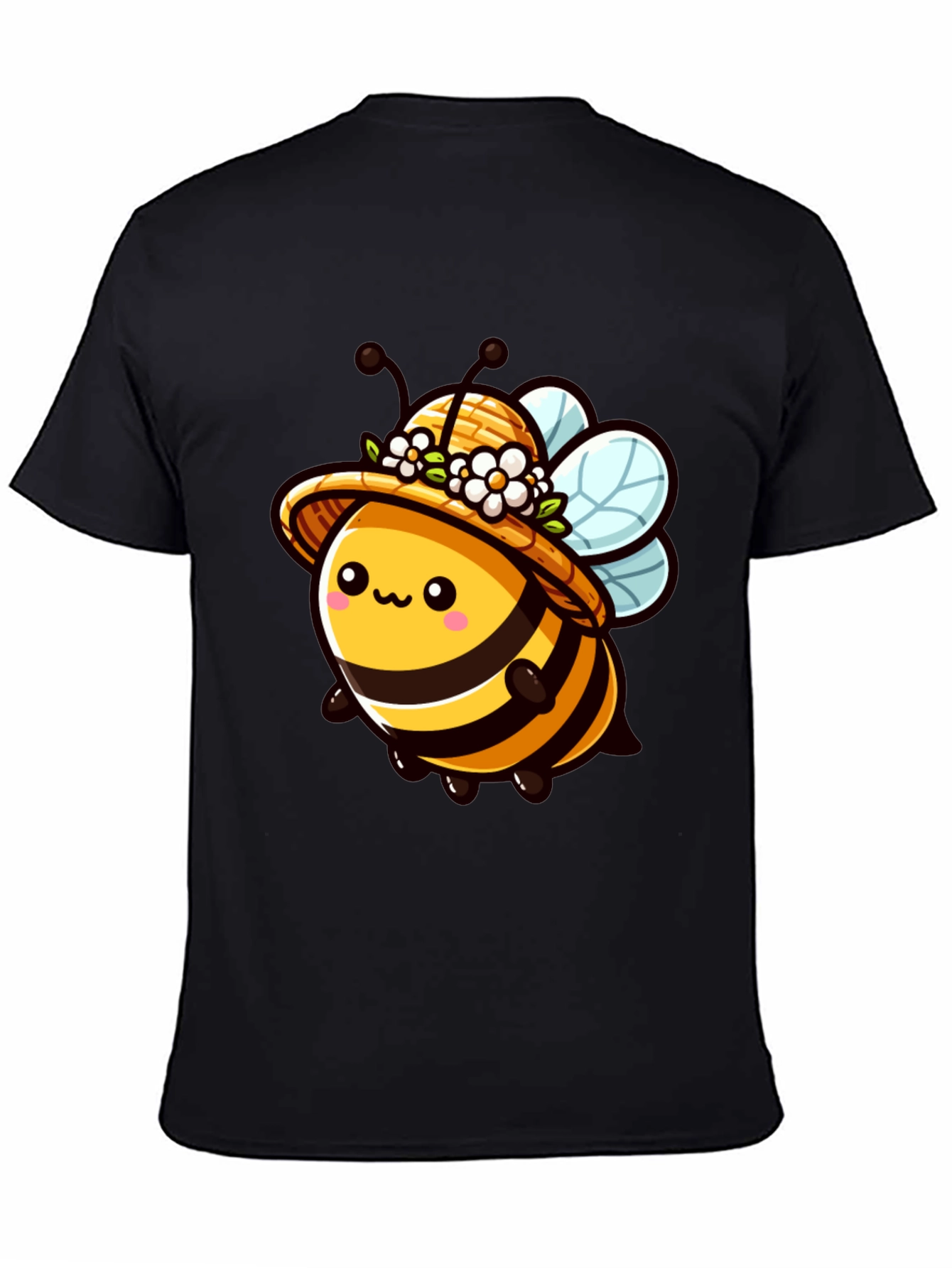Cute Bee in Hat Graphic Tee