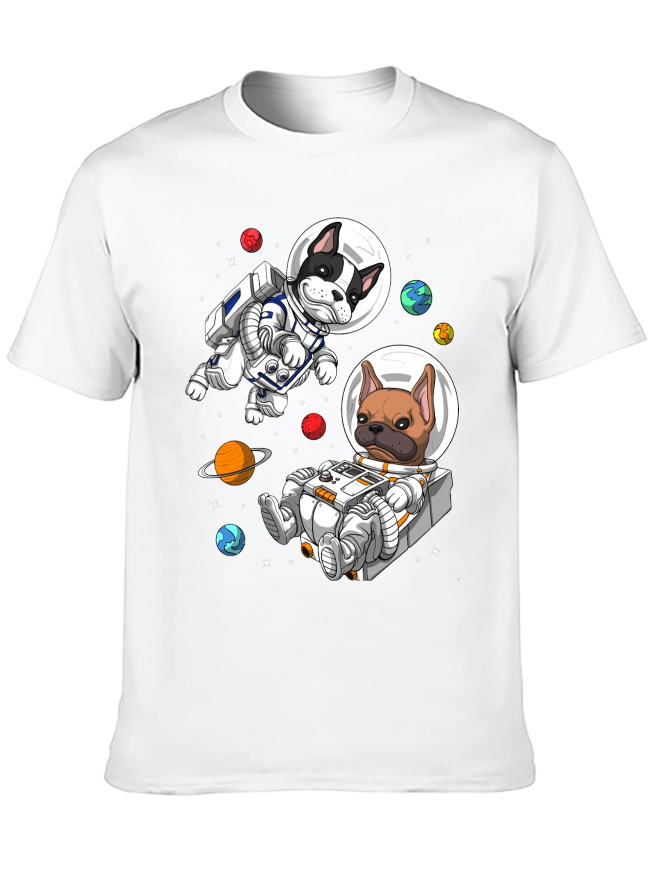Astronaut Dog Graphic Tee
