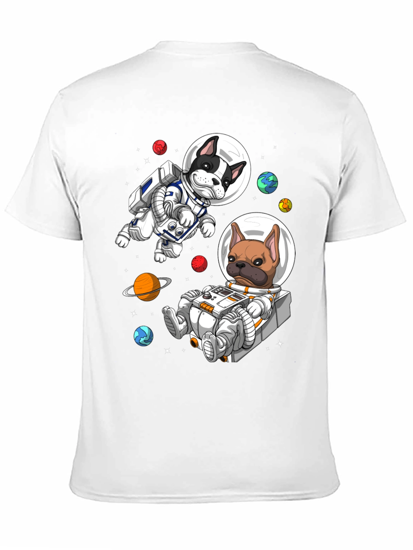 Astronaut Dog Graphic Tee