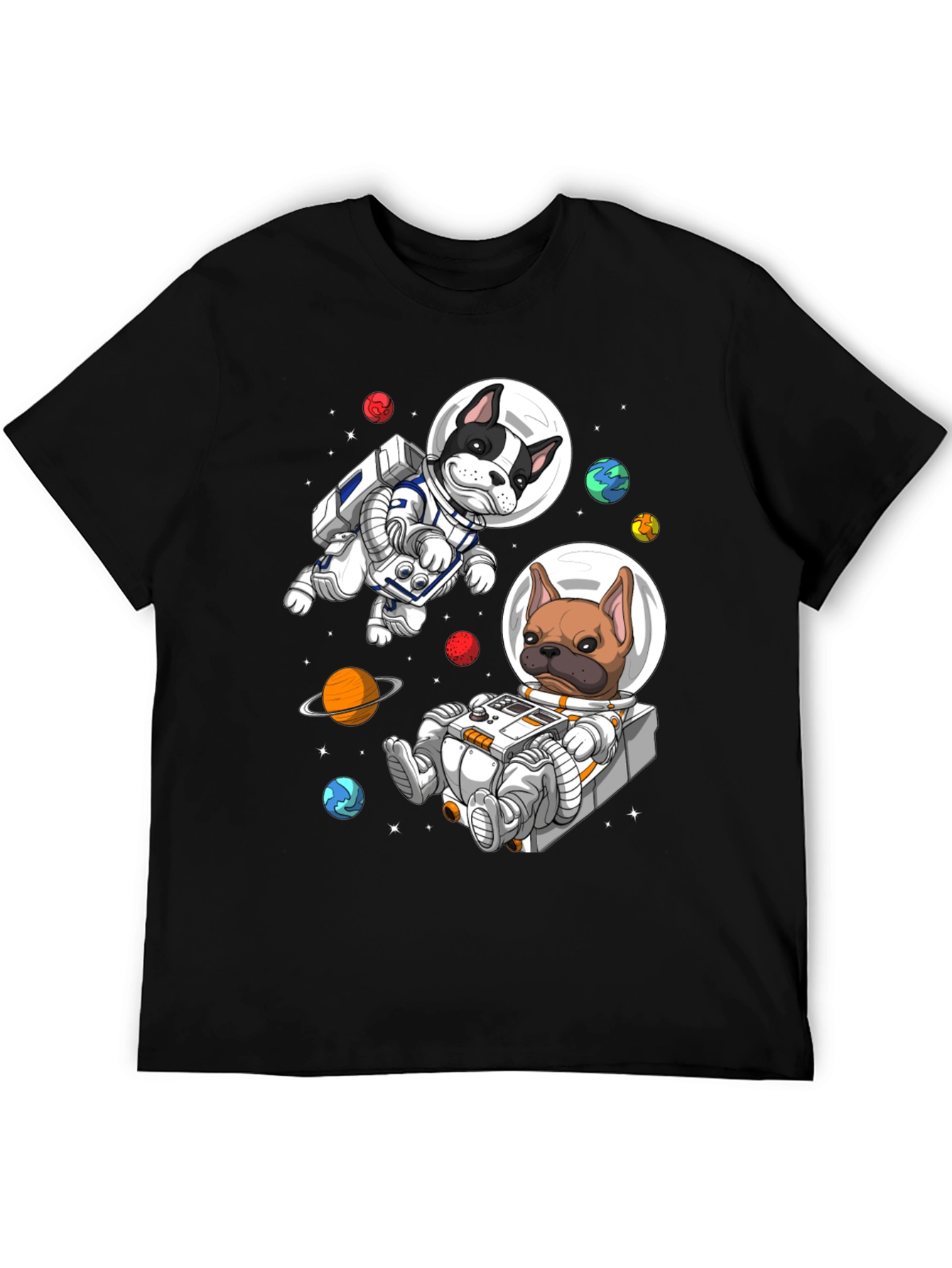 Astronaut Dog Graphic Tee