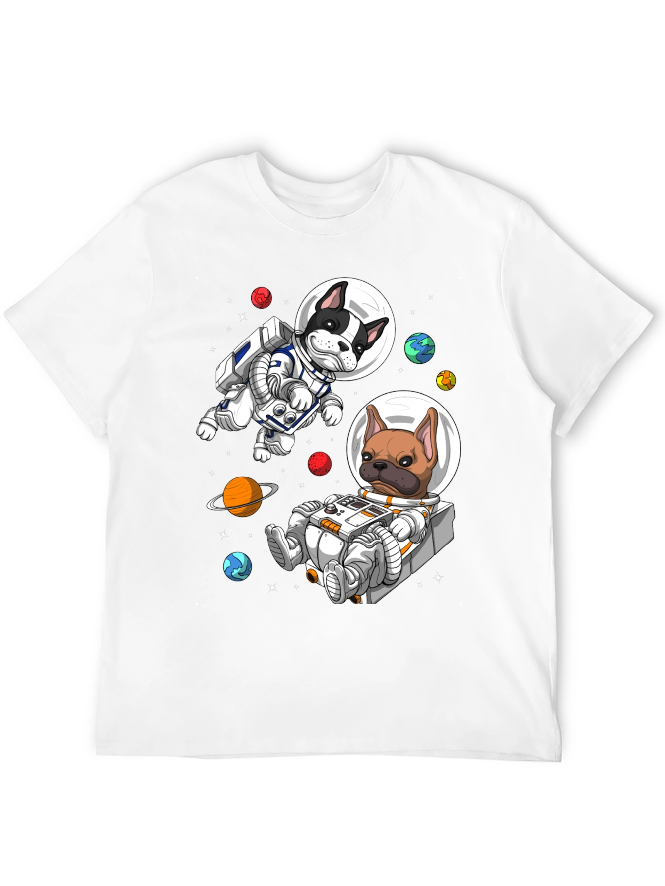 Astronaut Dog Graphic Tee