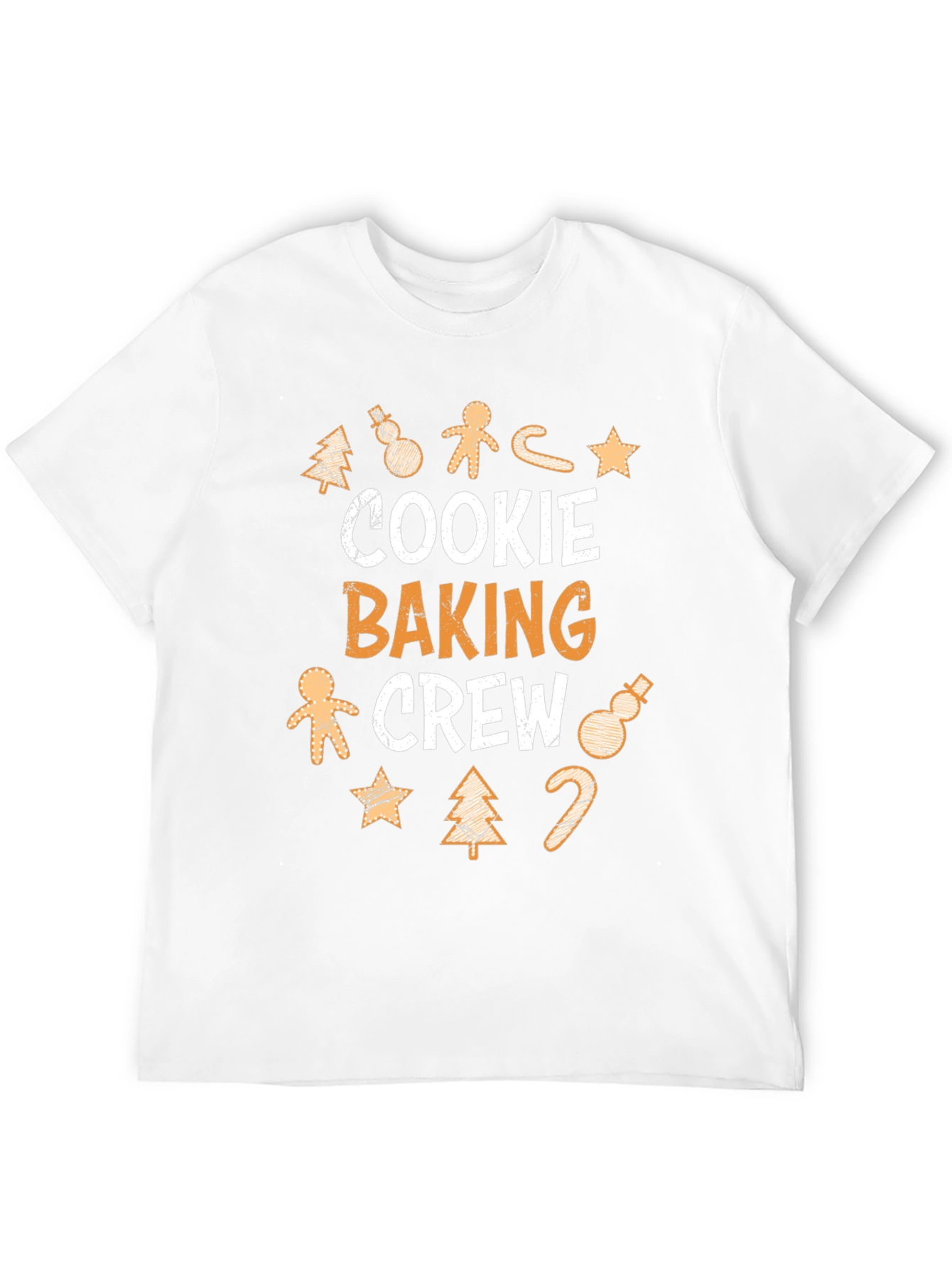 Cookie Baking Crew Christmas Holiday Graphic T-Shirt