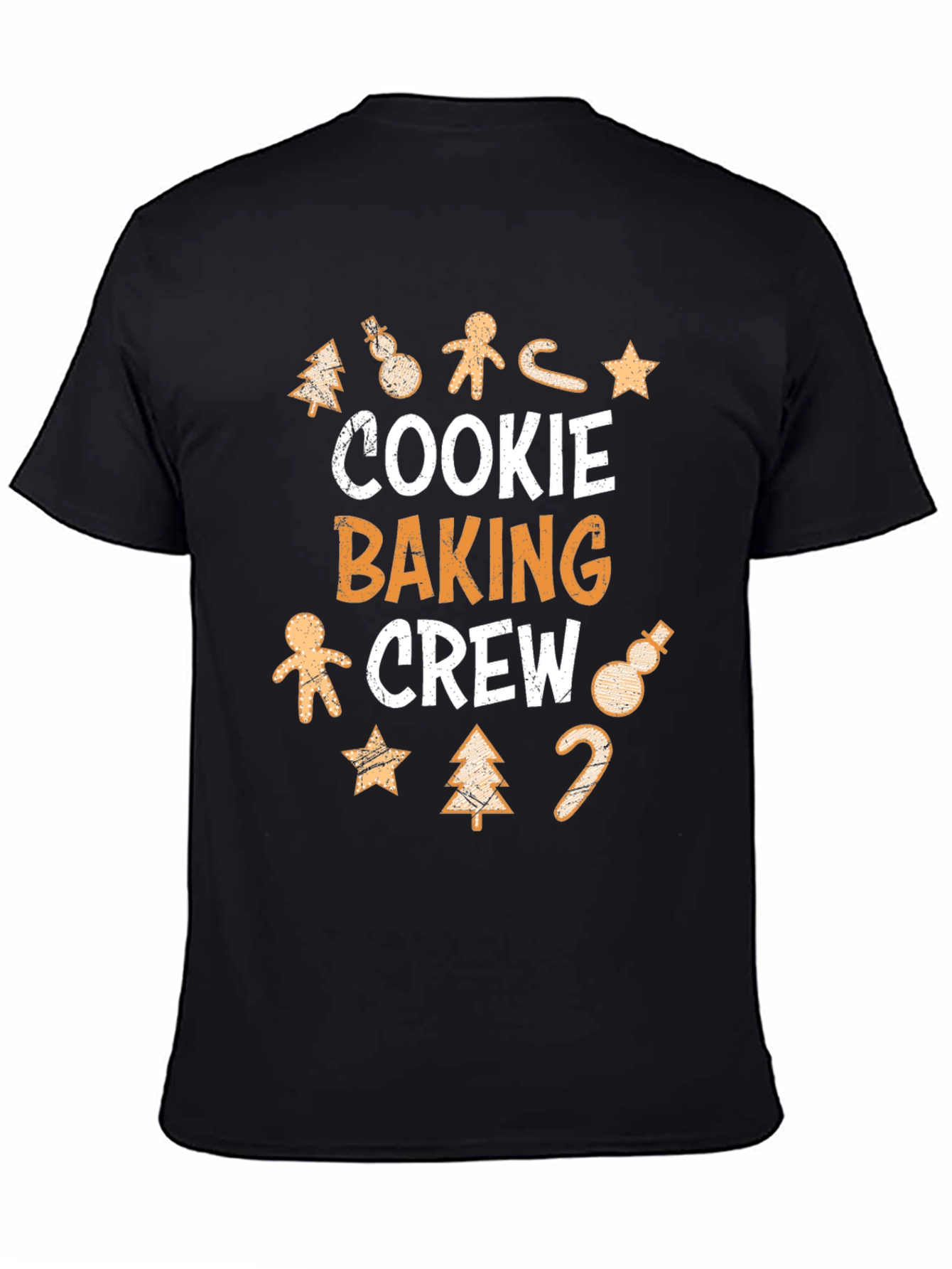 Cookie Baking Crew Christmas Holiday Graphic T-Shirt