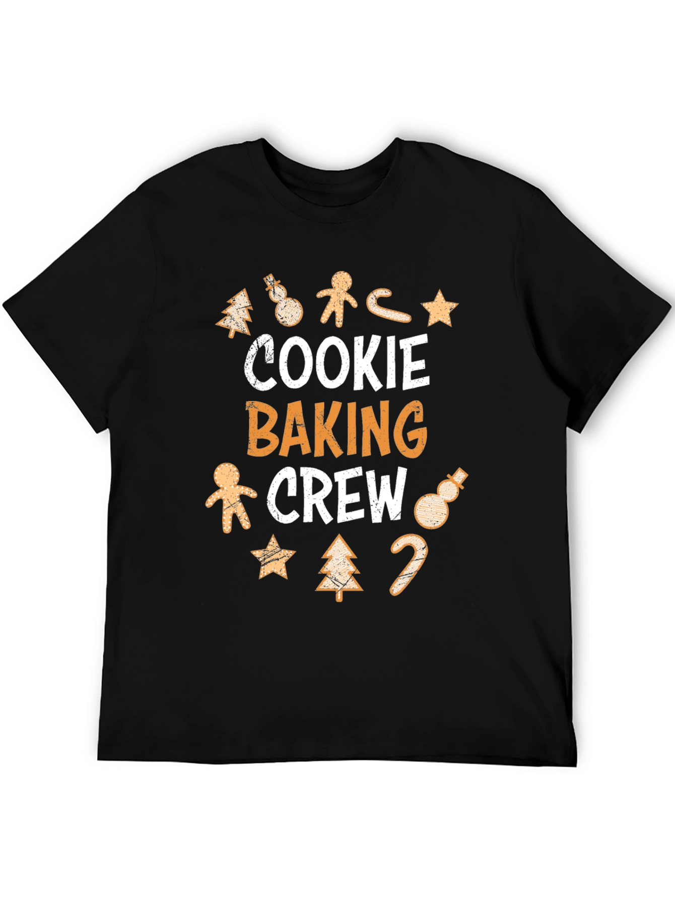 Cookie Baking Crew Christmas Holiday Graphic T-Shirt