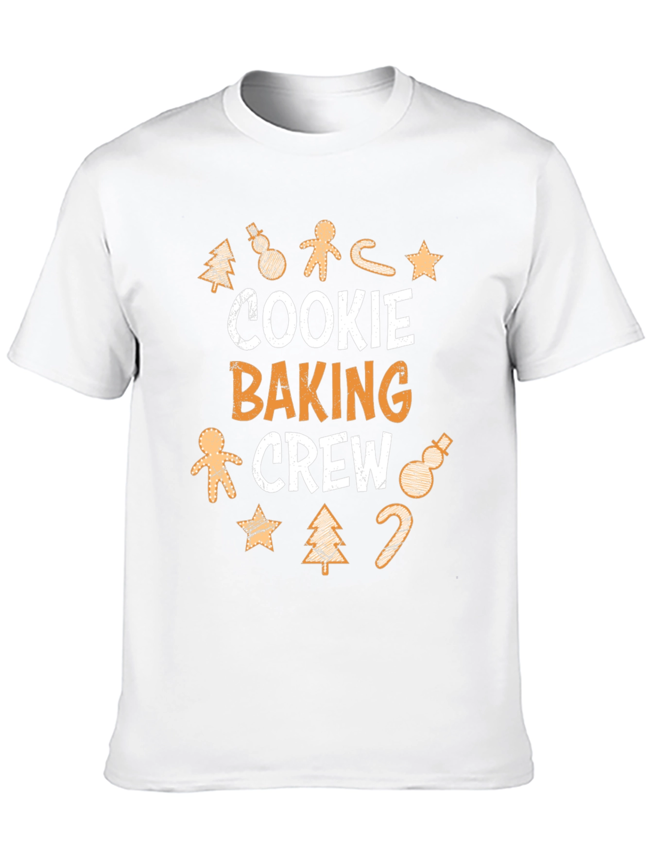 Cookie Baking Crew Christmas Holiday Graphic T-Shirt