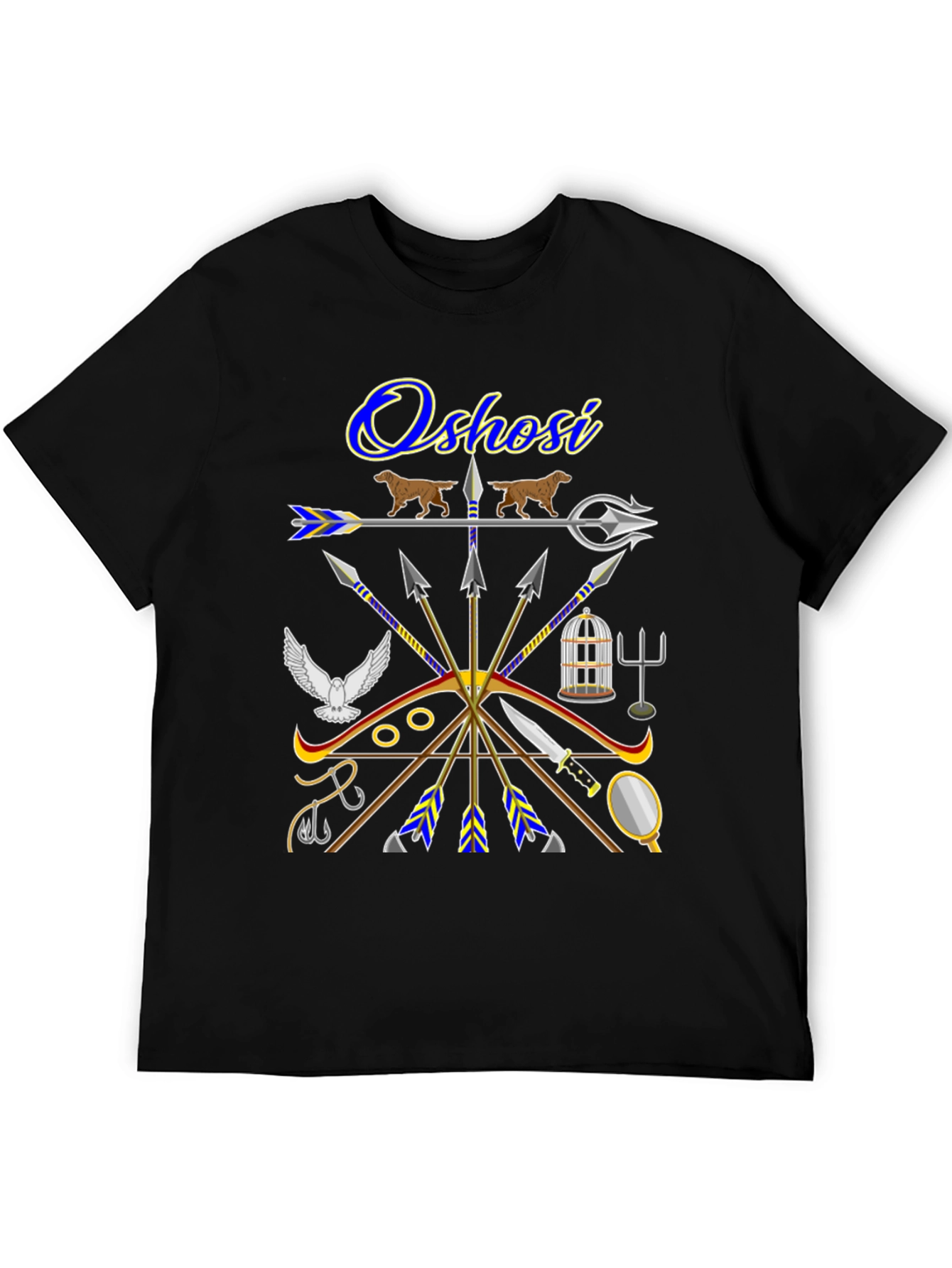 Oshosi T-Shirt African Orisha Elegua Yemaya