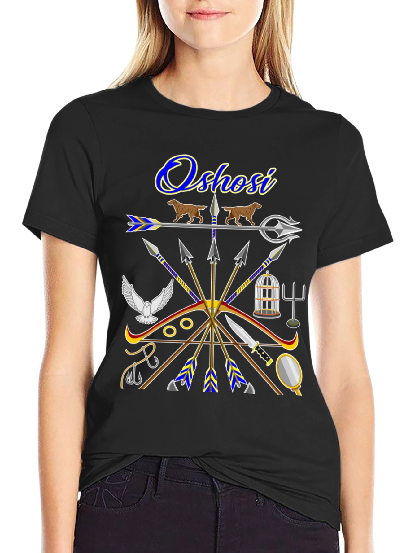 Oshosi T-Shirt African Orisha Elegua Yemaya