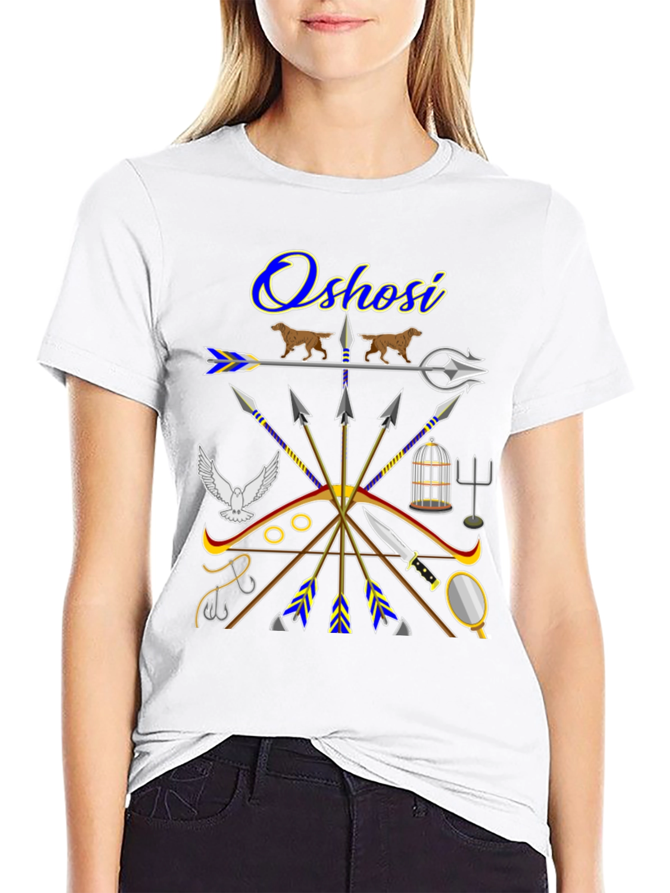 Oshosi T-Shirt African Orisha Elegua Yemaya