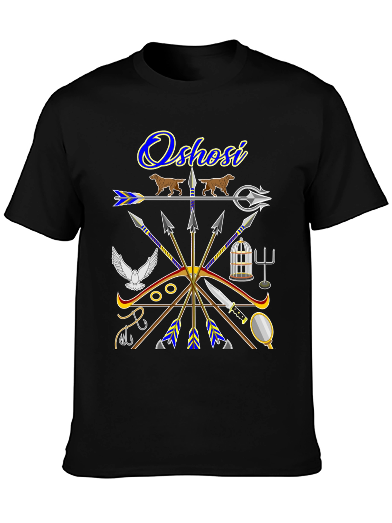 Oshosi T-Shirt African Orisha Elegua Yemaya