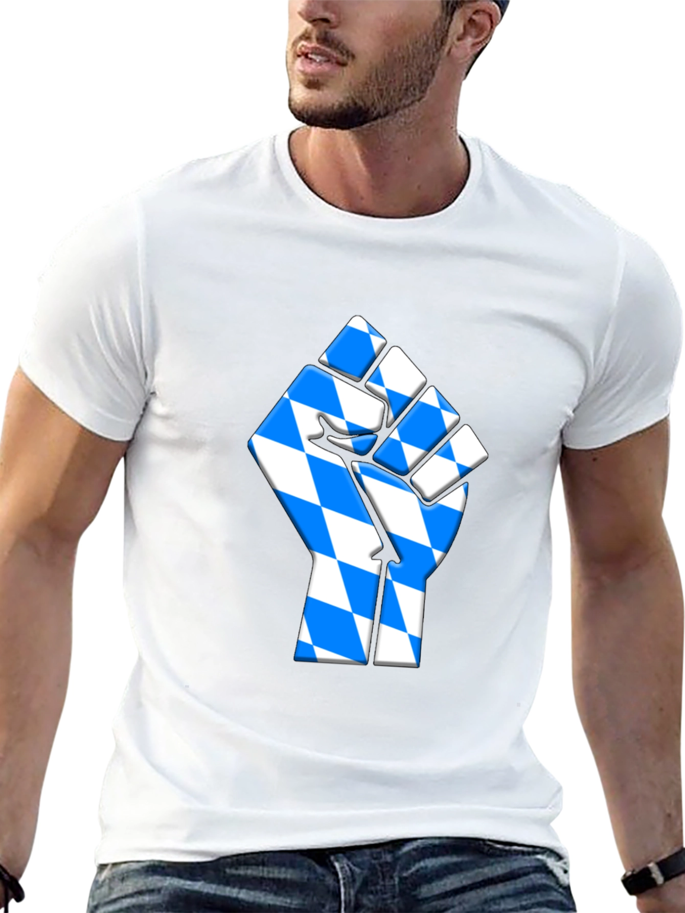 Bavarian Fist T-Shirt - Black Bavarian Pride Tee