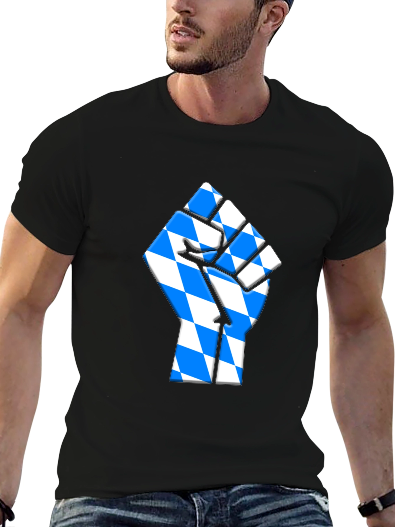 Bavarian Fist T-Shirt - Black Bavarian Pride Tee