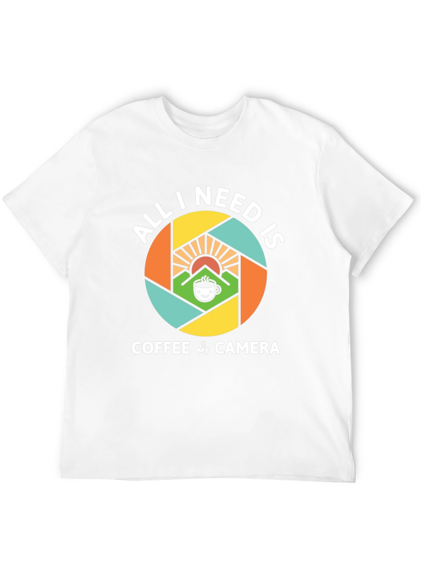Coffee & Camera T-Shirt - Photographers Essential