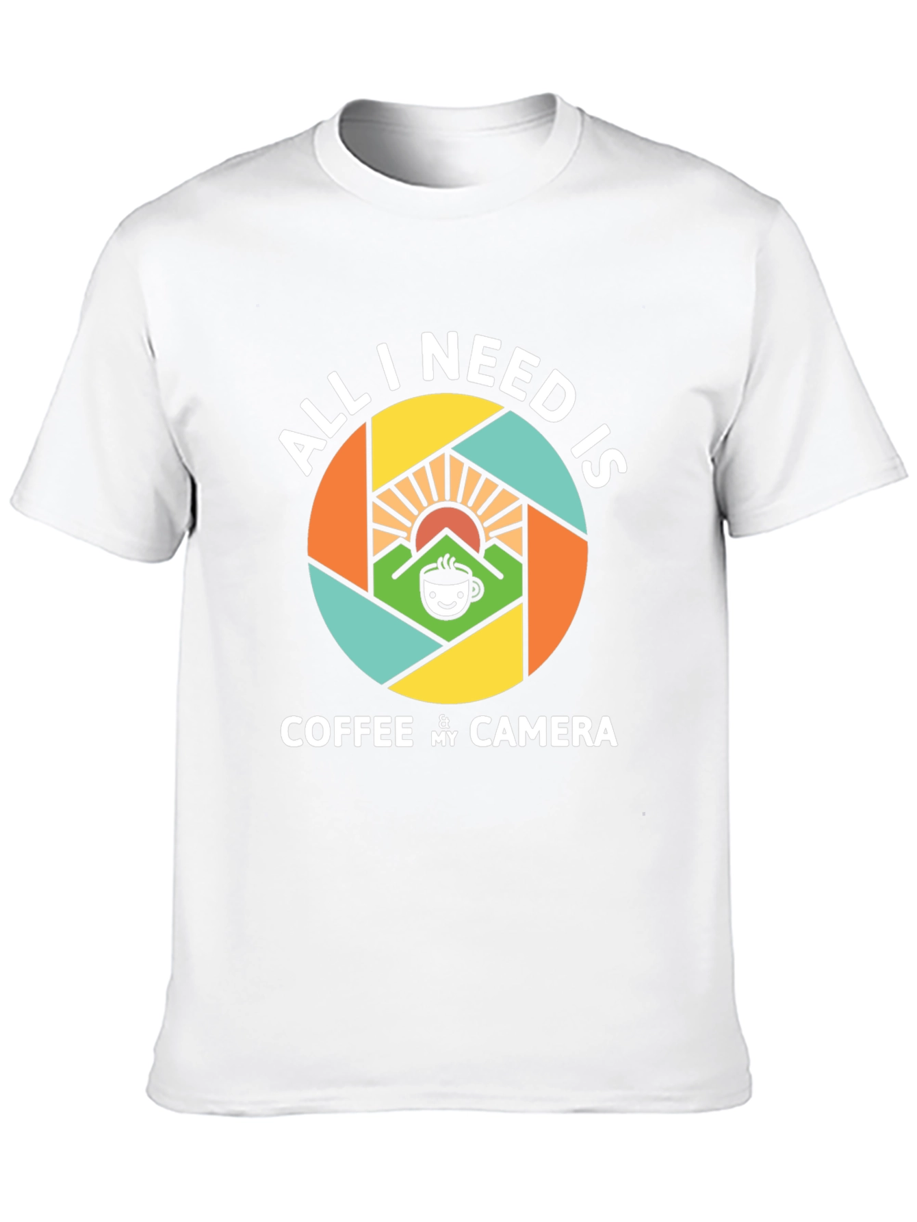 Coffee & Camera T-Shirt - Photographers Essential
