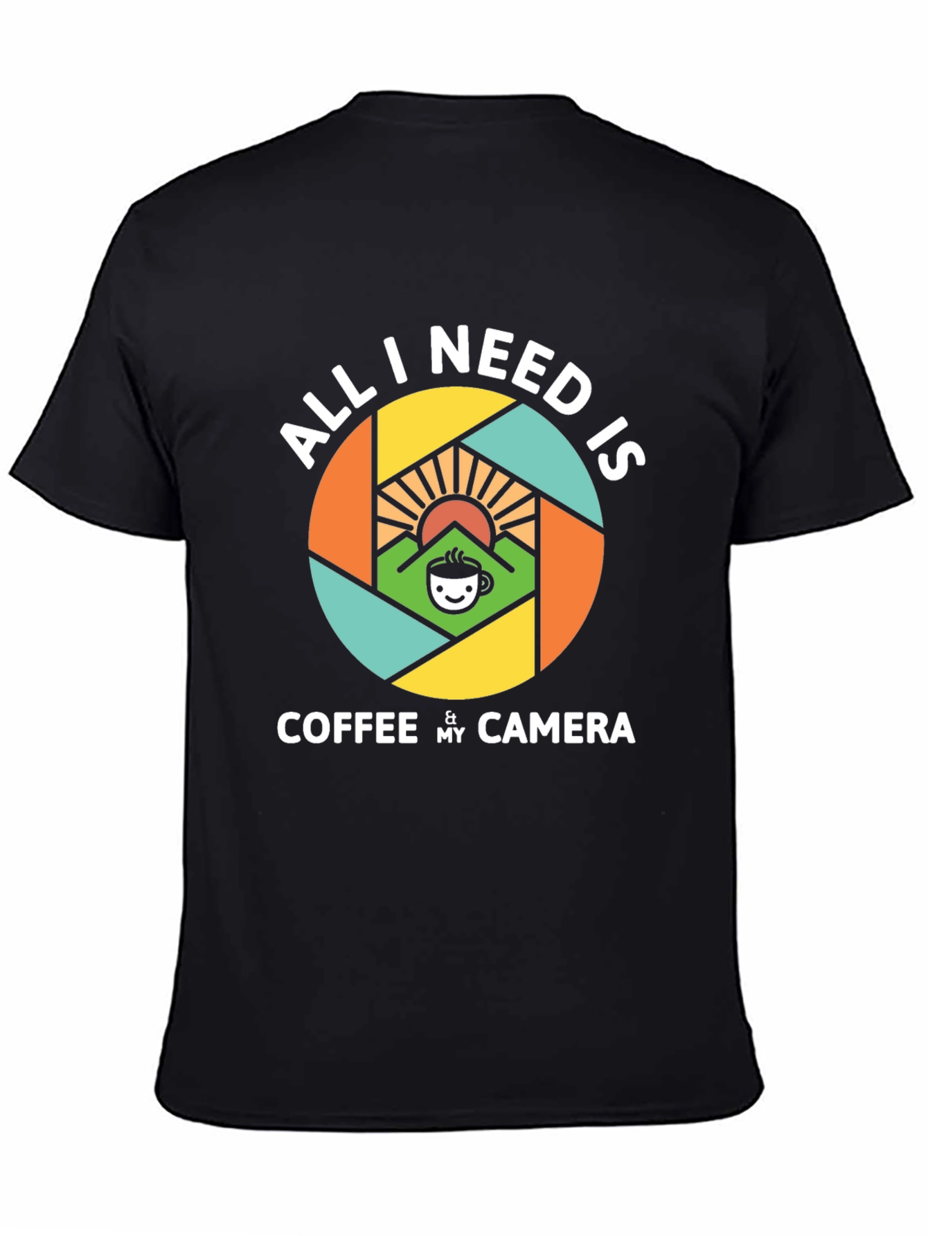 Coffee & Camera T-Shirt - Photographers Essential