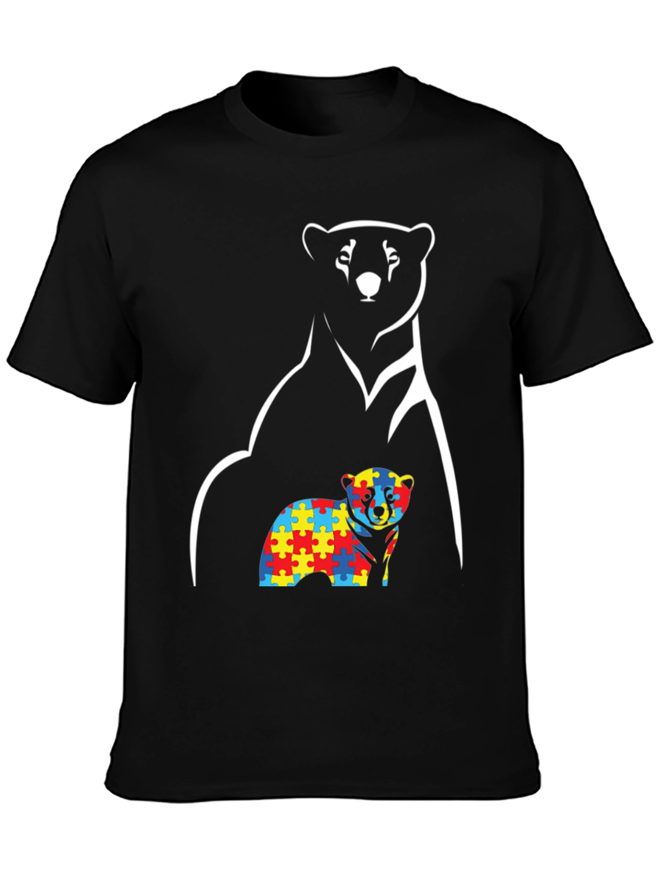 Autism Awareness Bear T-Shirt